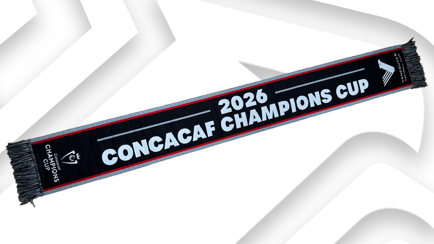 Vancouver FC 2026 Concacaf Champions Cup Commemorative Scarf